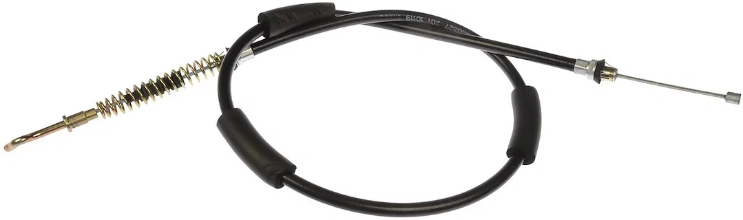 C660027 – DORMAN Parking Brake Cable, OE Replacement 58.11 Inch Length Inline Barrel End Type/ Hook End Type Cable On...
